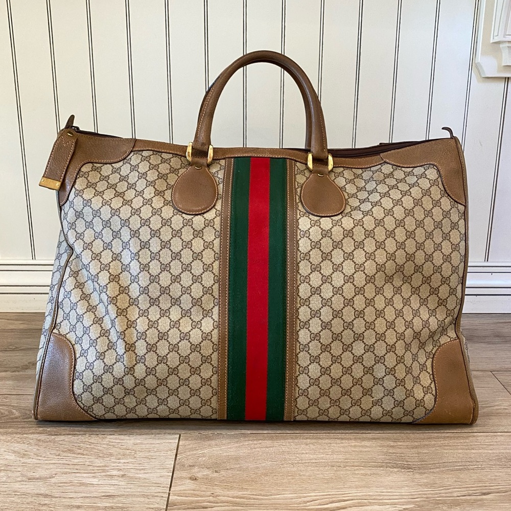 🚫 SOLD 🚫 GUCCI Vintage Weekender Bag